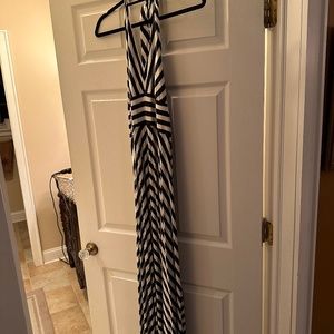 Black and white dress